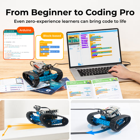 Makeblock mBot Ranger: 3-in-1 Robotics Kit for Building Robots from Scratch